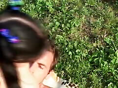 Cute brunette teen fucking with her football coach