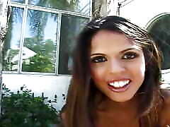 Nice Rack Brunette Cums Hard From Rough Fuck