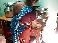 Indian desi wife When cooking have a sex hasband
