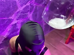 Blowjob And Cumkiss For Sissy Husband After 1 Week Of Chastity