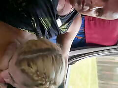 WTF! I got CAUGHT without the bus ticket and the ticket girl and boy xxxx college made me SUCK his dick and CAME in MY MOUTH!
