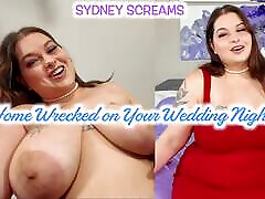 in deiner hochzeitsnacht zerstörtes zuhause - virtueller sex mit deiner lehrerin sydney screams