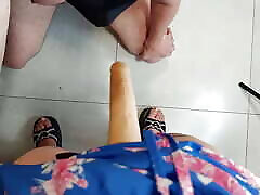 POV. Suck, suck deeper, my strap-on, be my submissive bitch