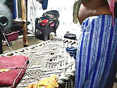 My sister-in-law came from her village after a long time, as soon as she came, she kicked her ass on me