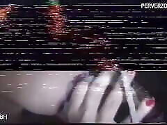 Masked woman getting dominated