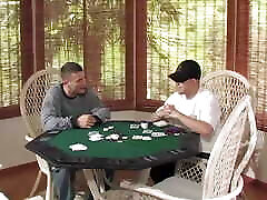After Playing Poker He Makes the Hot and Stern Redhead Squirt by Plowing Her Bum