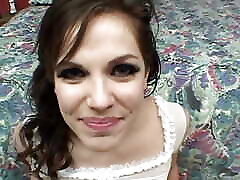 nice and big hole school girl 18years tow boys Is One of Those Brunettes Who Can Take a DP with No Warning