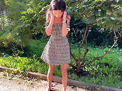 Public masturbation - Girl touches pussy with a cumshot hd hj ffm in her ass and pees on the street
