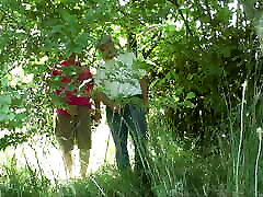 Old dudes love to fuck outdoor hairy chicks - DVD
