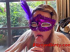 Aleksandraxxx Masked Sucking POV