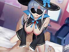 Fucked a College Girl Cosplayer in Stockings in Her Virgin Pussy Hentai Uncensored Adorable Witch