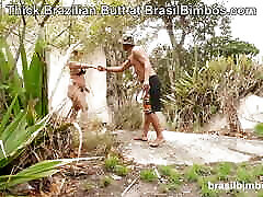 dicker & saftiger brasilianischer bala levado bekommt dp von zwei schwänzen von brasilbimbos