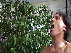 Chubby niw porn sax hot hd slut facialized after DP threesome