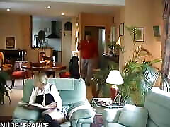 Home alone busty babe cf trevor pounded by the gardener