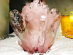 Morning Wake Up - Pregnant Nude yuu jizz Session - Grey Desire
