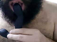 Hairy licks Anal massager! Do you want my language?
