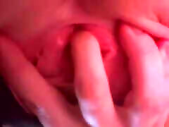 Close up fingering