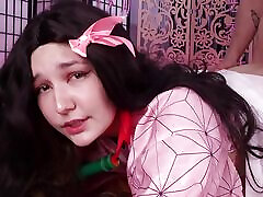 Lustful Nezuko Tasted a Human Dick
