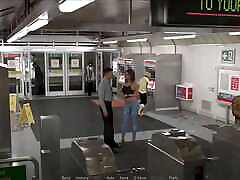 The East Block: Construction Worker Pull His Dick Out to the Hot Girl in the Metro - Episode 16