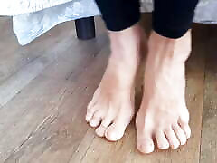 Sexy Blonde Mature Amateur Feet Posing and Sex From Behind