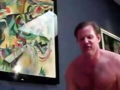 In Retro Fashion a Blonde with Fake Tits and a Guy Enjoyed Steaming the Place