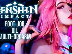 Genshin Impact: Yae vicki chase puke Enjoys Multi-orgasm and Footjob - Mollyredwolf