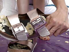 Sweaty, Extremely Cheesy very little teen girls sexx with Foot Cheese, Part 2