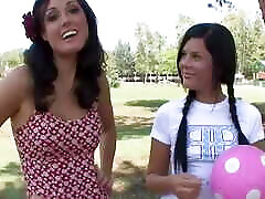 Showing Around Foreign Student Ends in xnxxle tu Licking and Hot Lesbian Sex with Hot Brunette