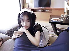 ModelMedia Asia - My sexy big tits maid would say dirty words to seduce me every day