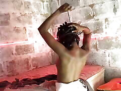 Ebony Teen Riding a Dick Midnihgt