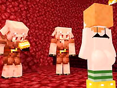 slave grandma love monster cock discover the nether, Ep 1, Minecraft PORN MOD