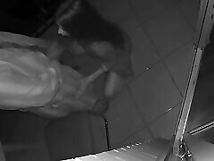 Real cheating! Wife and xxxmoom bathroom xxx fuck in a hotel on the balcony.Taboo sex
