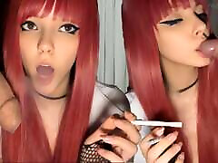 Alt Girl desk anti ass faking and Licking stepdad&039;s big cock ask me for full vid
