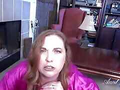 AuntJudys - Your urgent sexq MILF Step-Aunt Denise Gives You a Handjob POV