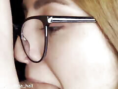 ALICIA HALL GIVE ME A DELICIOUS BLOWJOB CLOSE UP