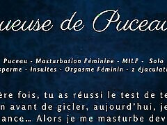 French Femdom JOI If you cover my with, I&039;ll take your virginity