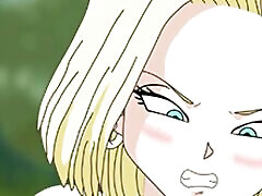 Android Quest for the Balls - israel babysitter Ball Part 5 - Horny Android 18