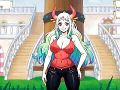 Lusty Buccaneers porn lesbian tube Hentai Game Ep.1 Nami is exposing her naked body at night !