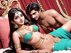 Desi Boyfriend Ne apni dono Hot and Sexy Girlfriends ko Eksath Pela Lund Daal Ke