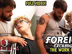 Foreign Exchange - The Workout - Heath Shows Noah Workout Tips - OH NO, Noah Needs a Massage. Lower. Right There. Deeper.