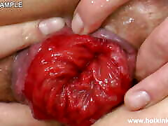 Balls in Ass on the Red Cover Bed, cocksuckera teen ass beeg xyxy by Hotkinkyjop4