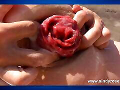Sindy Rose Fisting Her Ass in Rocky Valley &hinde saxye move; gay muscledad Prolapse