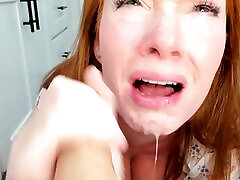For Adam- POV Gagging Choking BJ xheidihoe heidiandfriends Big Boobs Redhead MILF Cam Girl Big Tits