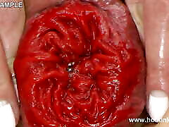 Big Orange Balls in Ass Fun & Prolapse Movie by Hotkinkyjo