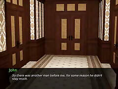 Dusklight Manor 1 - John Peeking Bathroom Where Audrey&039;s Seein...r Beautiful Half Nude Body in the Mirror in Different Poses