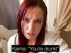 karma red unterwirft sich ihrem stiefvater und wird von stiefvater ins gesicht gefickt