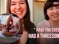 Ersties - Travel Buddies Leah & Kriss Play With Whipped Cream & a Magic Wand