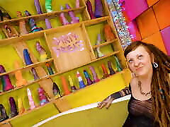 Dreadhead hotwife videos Burbzz masturbates with her toys