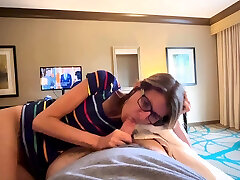 Homemade video of skinny nadine jansen and hatomi tanaka sucking and creampied