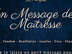 francese audio porno un messaggio dal tuo insegnante